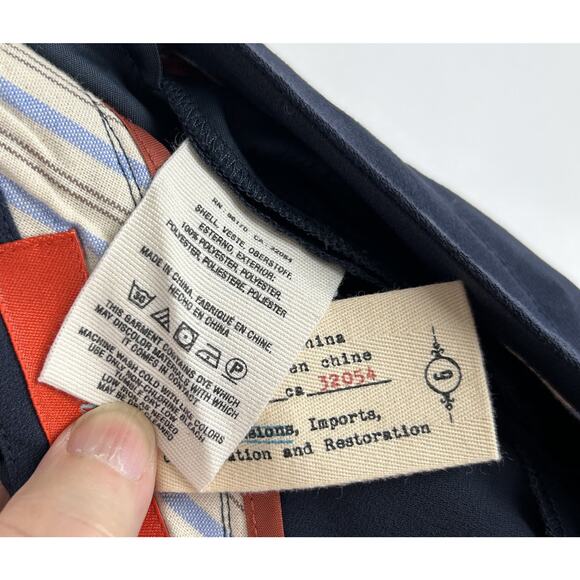 Anthropologie Cartonnier Crossover Flap Flat Front Trouser Size 6 EUC - Picture 2 of 5